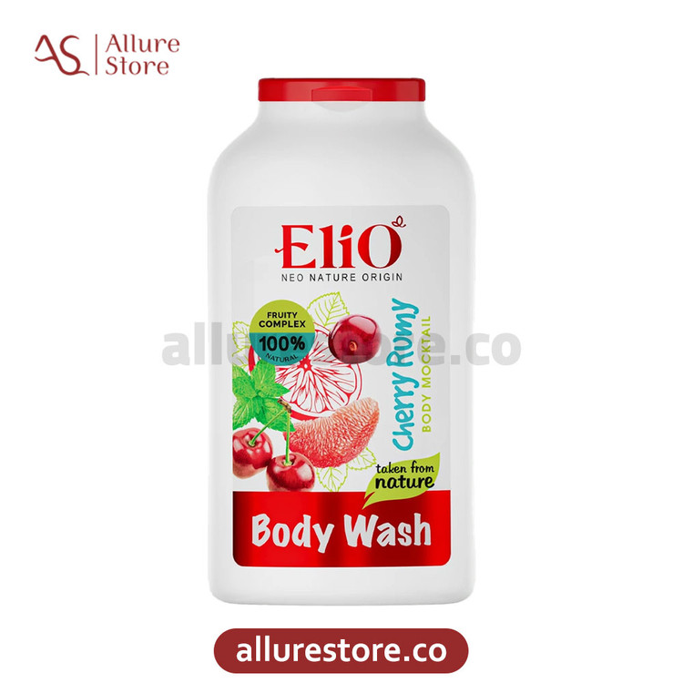 شامپو بدن کرمی اِلیو مدل Cherry Rummy حجم 400ml | آلور استور