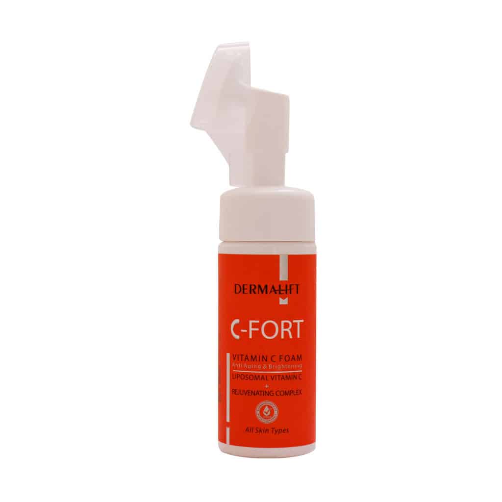 درمالیفت- فوم شستشوی صورت حاوی ویتامین C (سی فورت) 150ml