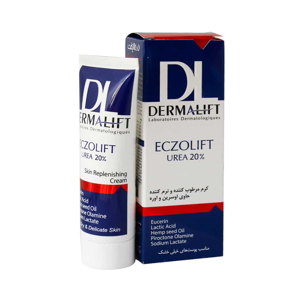 درمالیفت- کرم مرطوب کننده و نرم کننده حاوی اوسرین و اوره 20% (مناسب پوست های خیلی خشک) 40ml