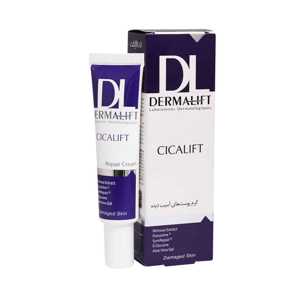 درمالیفت- کرم پوست های آسیب دیده (ترمیم کننده) 30ml