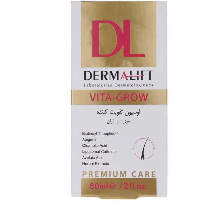 درمالیفت- لوسیون تقویت کننده موی سر بانوان 60ml