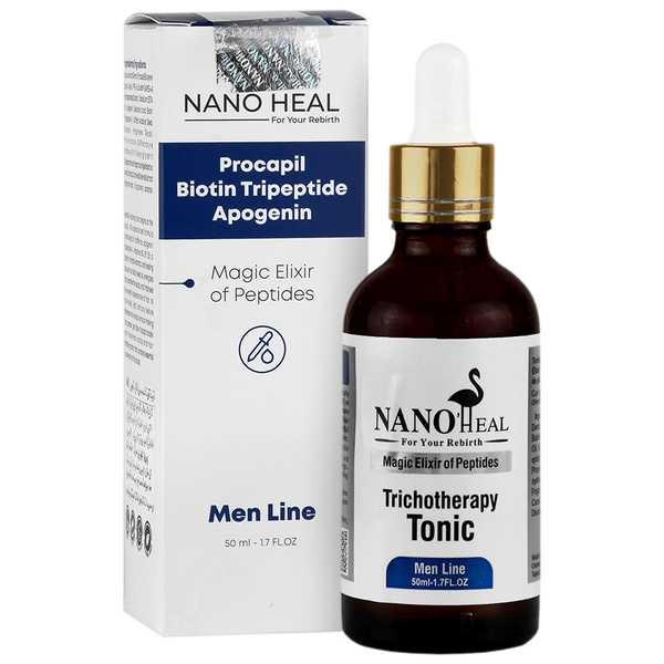 تونیک تقویت کننده موی سر ویژه آقایان نانوهیل 50ml