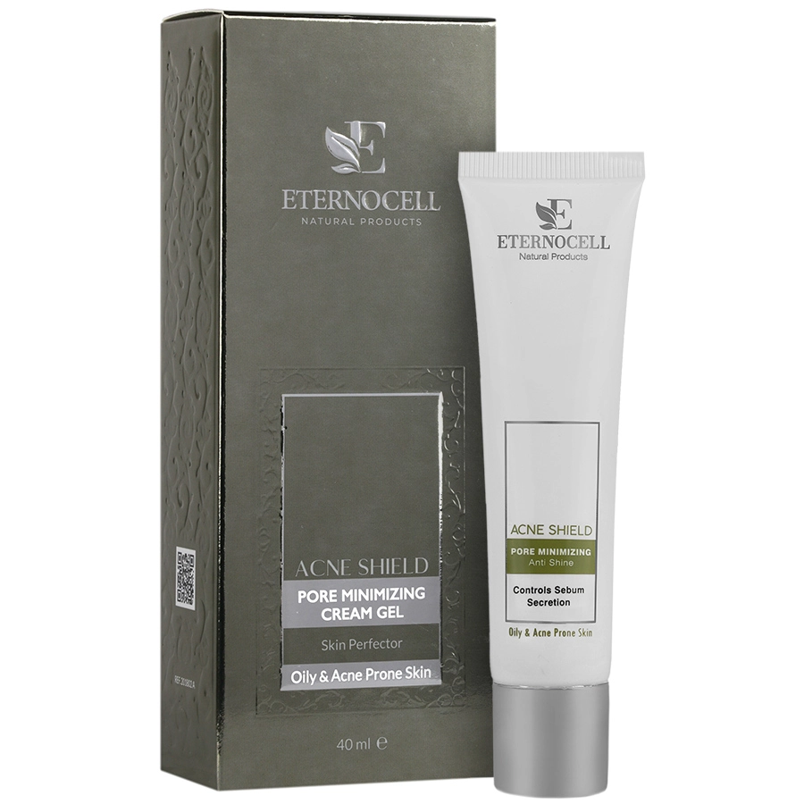 کرم ژل مناسب پوستهای دارای منافذ باز و چرب اترنوسل 40ml