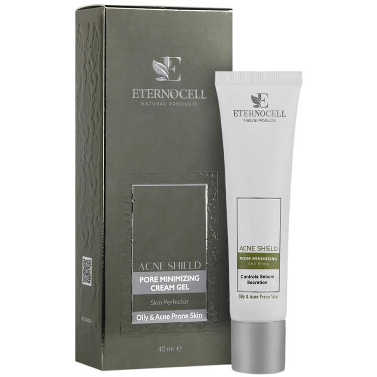 کرم ژل مناسب پوستهای دارای منافذ باز و چرب اترنوسل 40ml