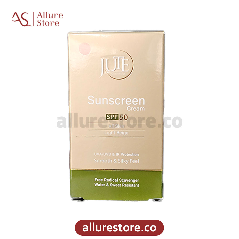 کرم ضد آفتاب ژوت SPF50 بژ روشن (انواع پوست) رنگی 40ml | آلور استور