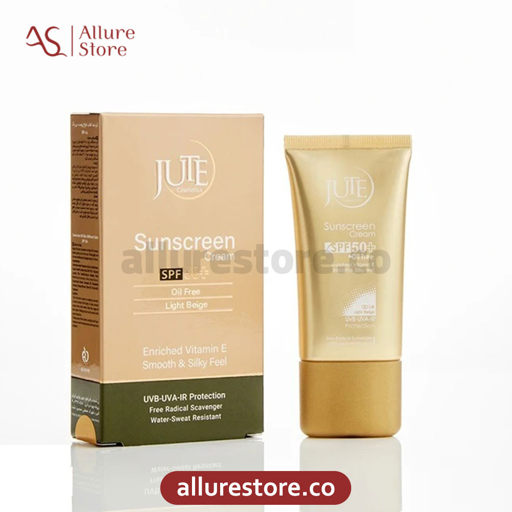 کرم ضد آفتاب ژوت SPF50 بژ روشن مناسب پوست چرب 40ml | آلور استور