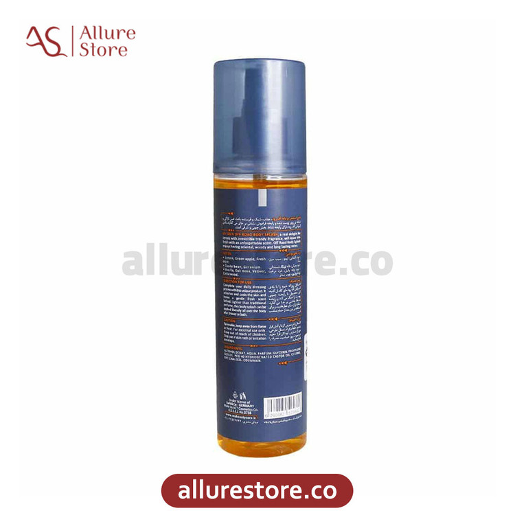 بادی اسپلش مردانه مای مدل آف رود حجم 220ml | آلور استور