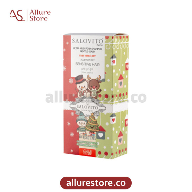 فوم شستشوی سر کودک سالوویتو حجم 300ml | آلور استور