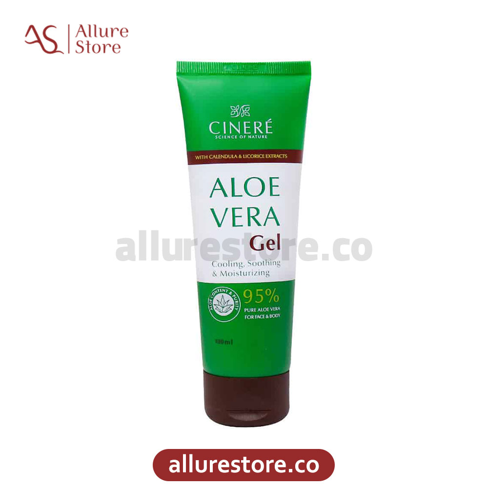 ژل آلوئه ورا سینره مرطوب کننده پوست 100ml | آلور استور