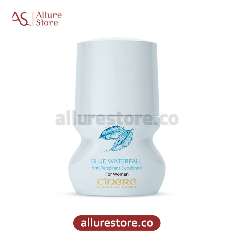 دئودورانت زنانه سینره با رایحه خنک Blue Waterfall حجم 50ml | آلور استور