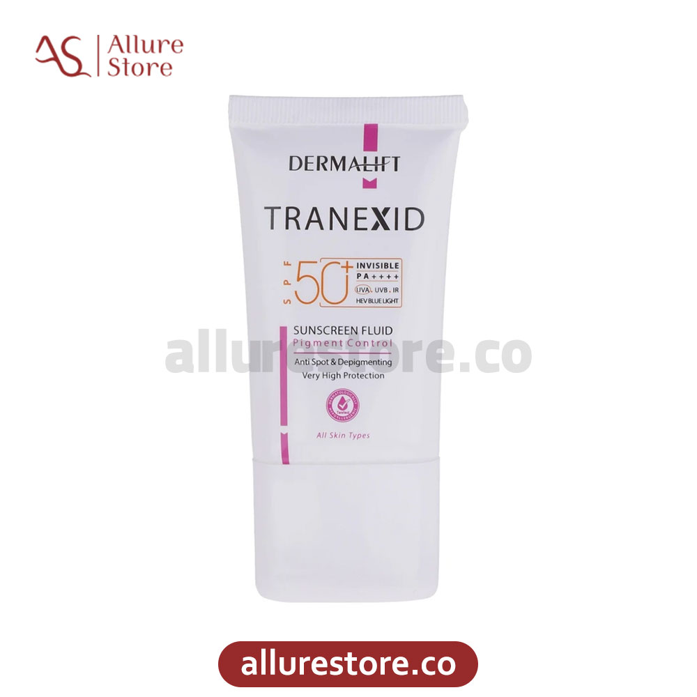 فلوئید ضد آفتاب درمالیفت مدل Tranexid با SPF50 حجم 40ml | آلور استور
