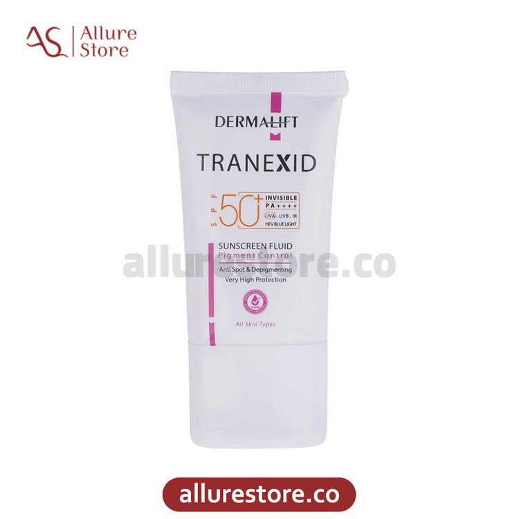 فلوئید ضد آفتاب درمالیفت مدل Tranexid با SPF50 حجم 40ml | آلور استور