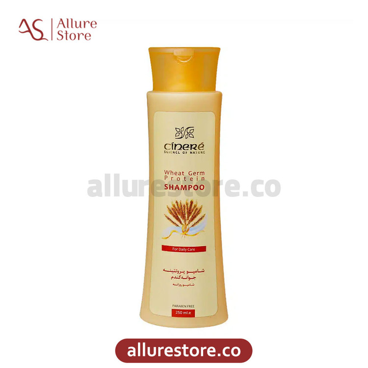 شامپو روزانه پروتئینه سینره حاوی جوانه گندم 250ml | آلور استور