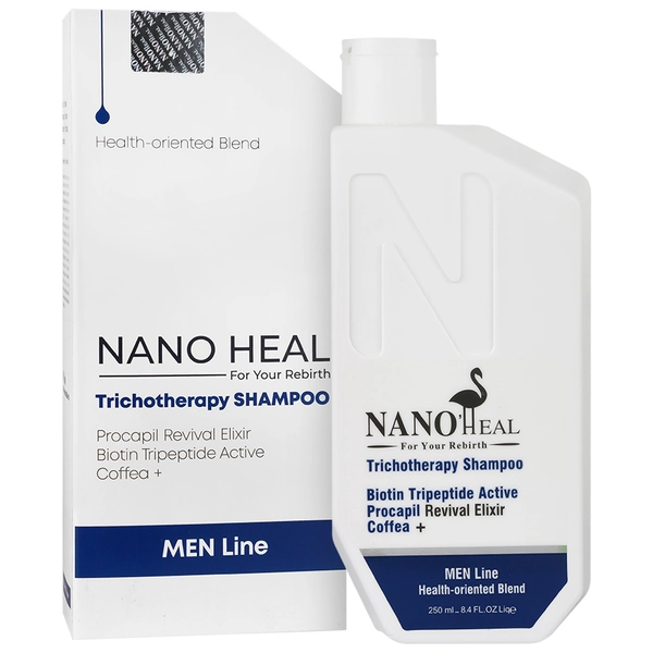 شامپو تقویت کننده و ضد ریزش مو آقایان نانوهیل 250ml
