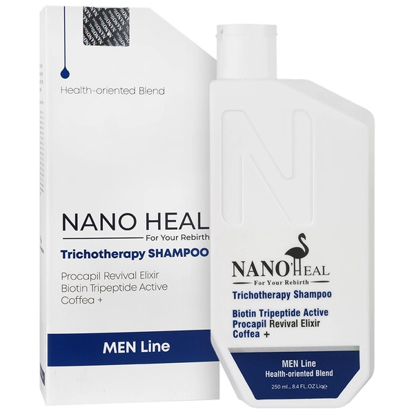 شامپو تقویت کننده و ضد ریزش مو آقایان نانوهیل 250ml