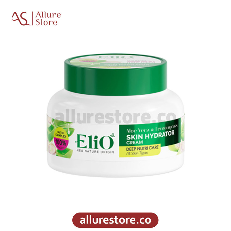 کرم مرطوب کننده آلوئه ورا و علف لیمو الیو 200ml | آلور استور
