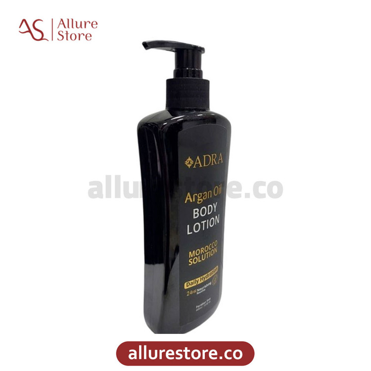 لوسیون بدن کرمی آدرا روغن آرگان 400ml | آلور استور