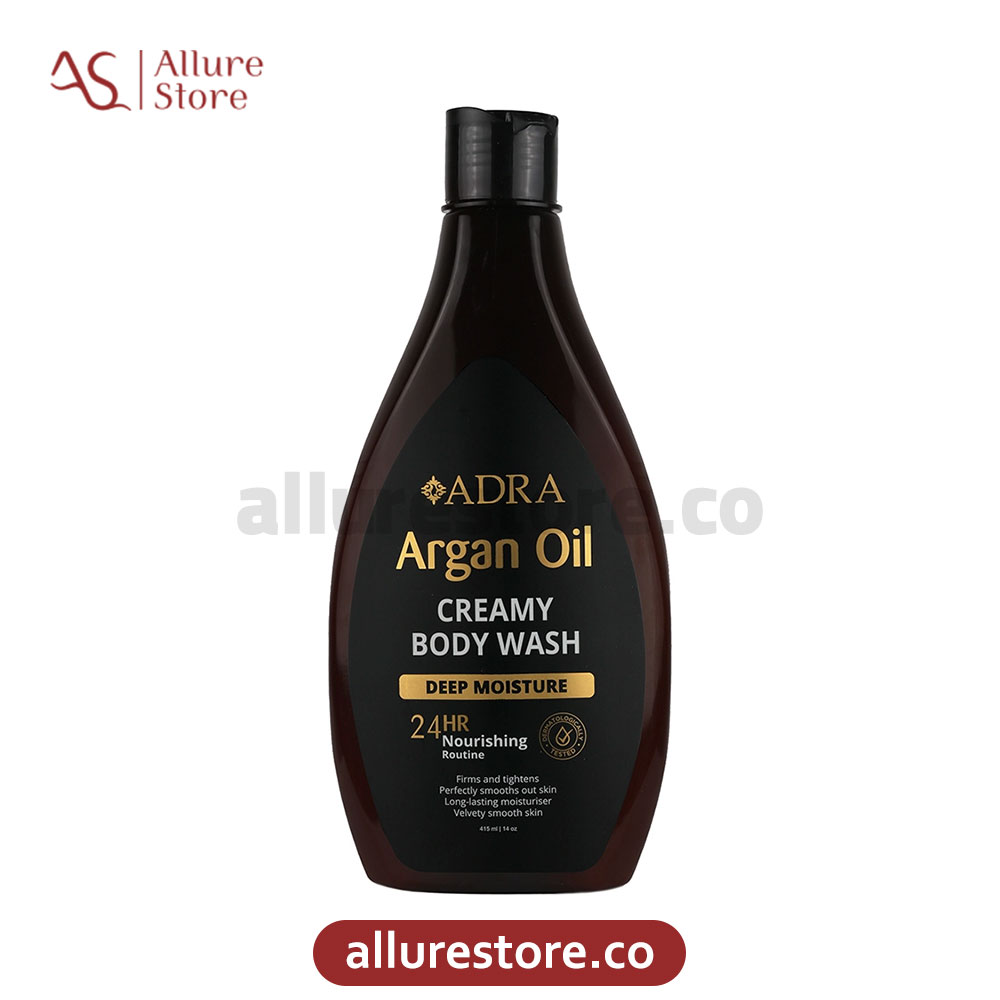 شامپو بدن کرمی آدرا حاوی روغن آرگان 415ml | آلور استور