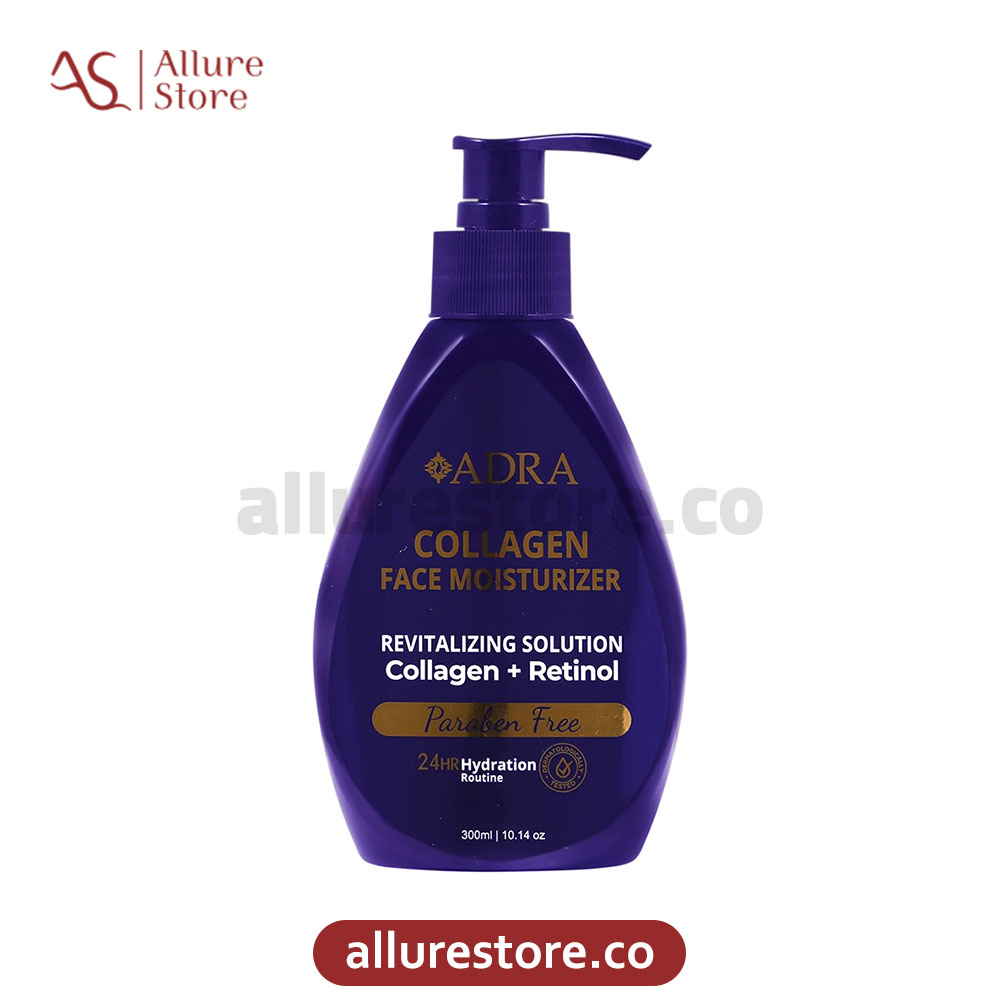 کرم آبرسان کلاژن و رتینول آدرا Adra حجم 300ml | آلور استور