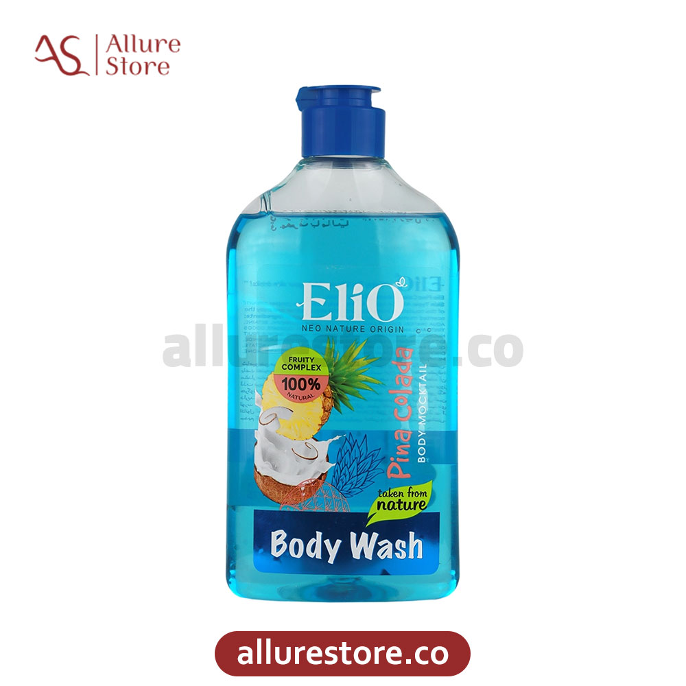 شامپو بدن پینا کولادا الیو Elio حجم 400ml | آلور استور