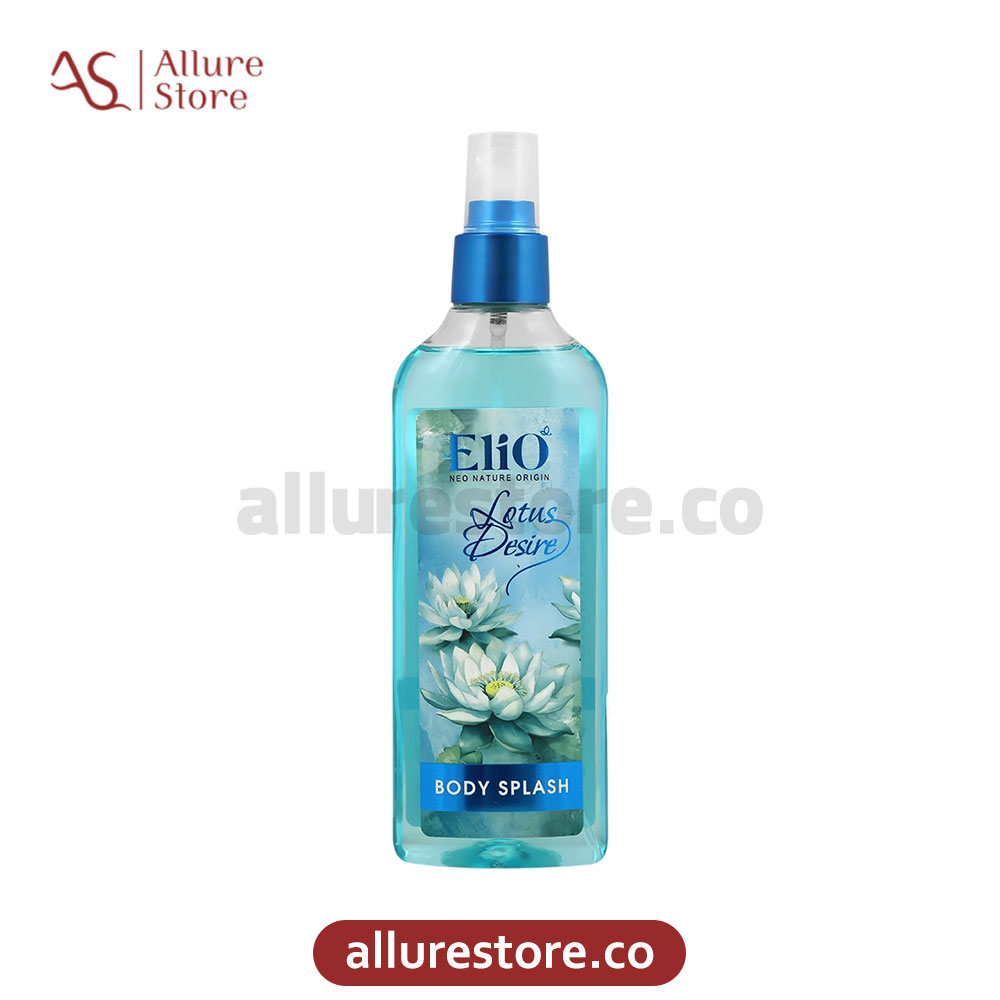 بادی اسپلش لوتوس دیزایر Lotus Desire اِلیو آبی حجم 200ml | آلور استور