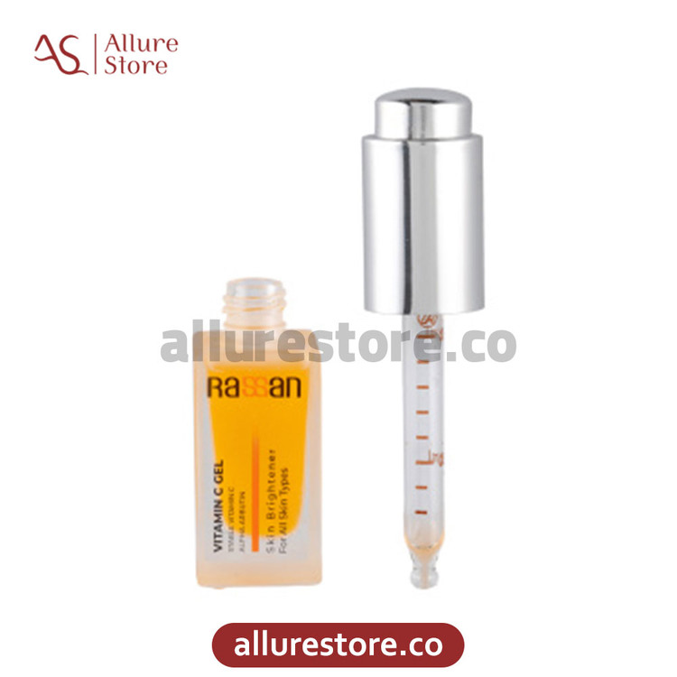 ژل روشن کننده و ضد لک ویتامین سی راسن 30ml | آلور استور
