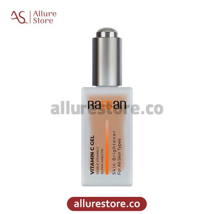 ژل روشن کننده و ضد لک ویتامین سی راسن 30ml | آلور استور