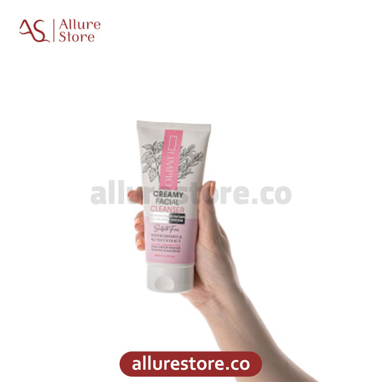 شوینده صورت کرمی لیمپیو مناسب پوستهای مختلط تا چرب 200ml | آلور استور