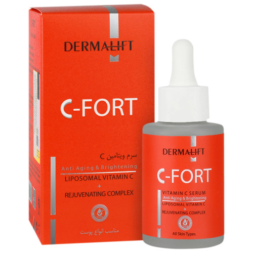 درمالیفت- سرم ویتامین C (مناسب انواع پوست) 30ml