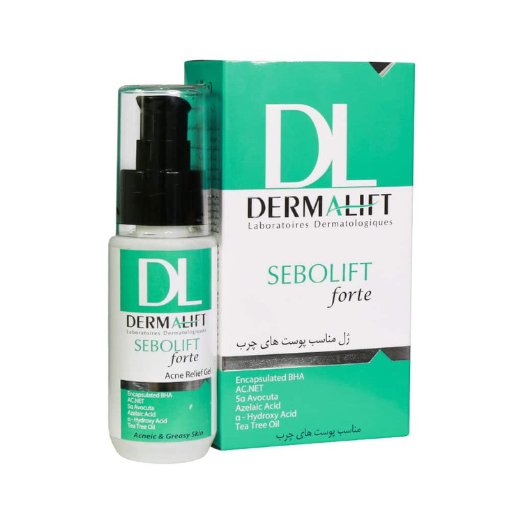 ژل مناسب پوست چرب سبولیفت فورت درمالیفت 50ml | آلور استور