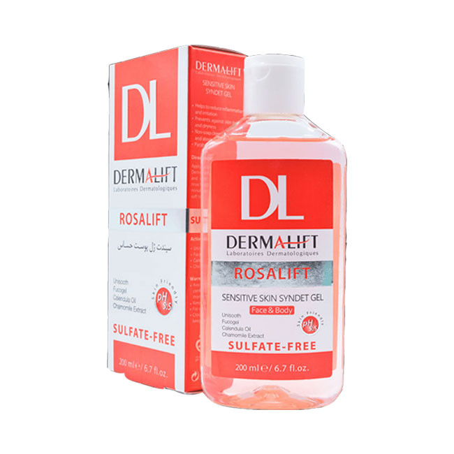 ژل شستشوی رزالیفت درمالیفت غیر صابونی 200ml | آلور استور