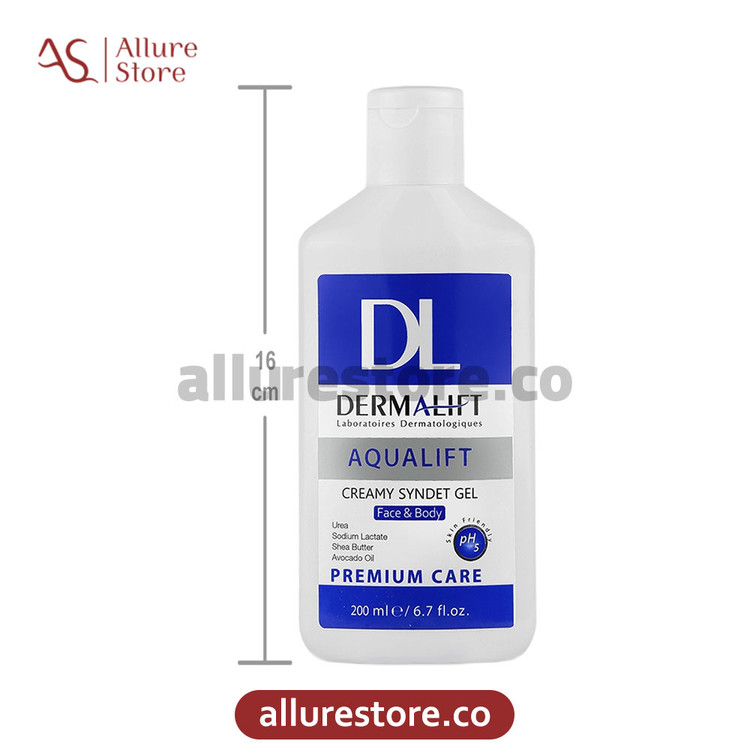 ژل شستشوی کرمدار آکوالیفت درمالیفت 200ml | آلور استور