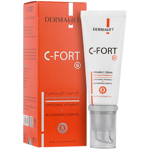 کرم روشن کننده درمالیفت مدل C-FORT حجم 40 میلی لیتر