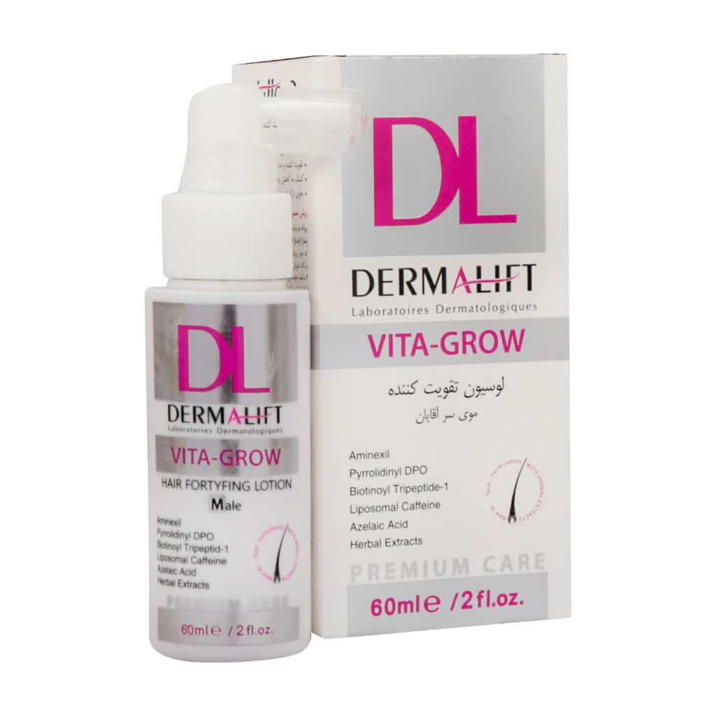 درمالیفت- لوسیون تقویت کننده موی سر آقایان 60ml