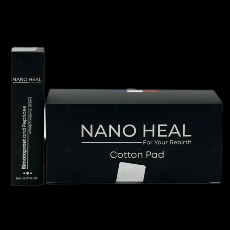پک تقویت مژه (سرم تقویت مژه و پد کتان) نانوهیل 5ml
