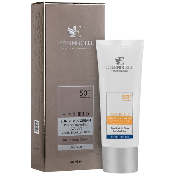 کرم ضد آفتاب مناسب پوست خشک SPF50 اترنوسل 40ml