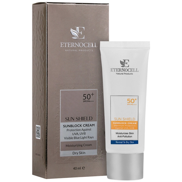 کرم ضد آفتاب مناسب پوست خشک SPF50 اترنوسل 40ml