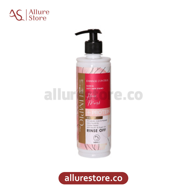 ماسک مو ترمیم کننده کراتینه s.o.s لیمپیو (نیاز به آبکشی مناسب انواع مو) 500ml