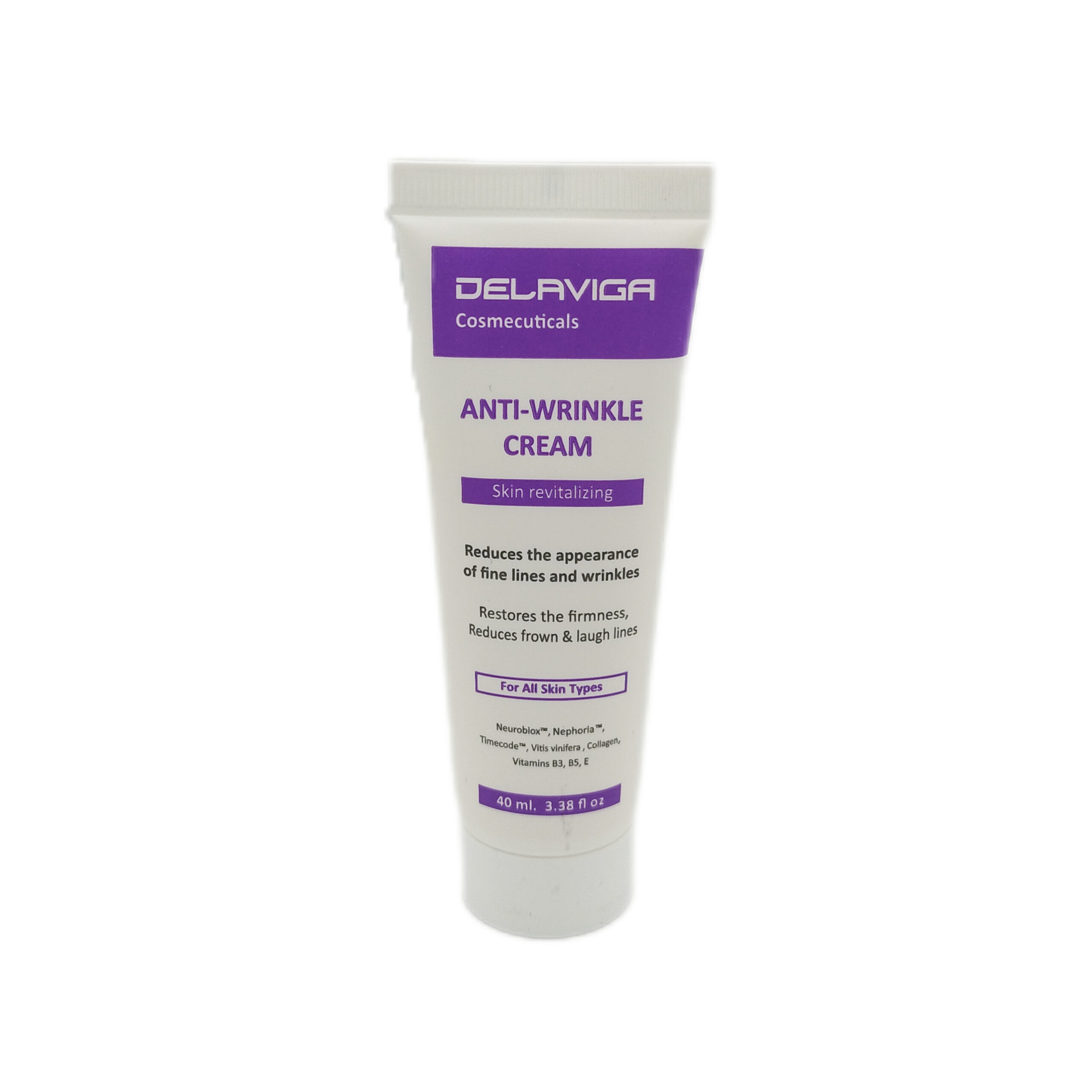 کرم ضد چروک دلاویگا 40ml