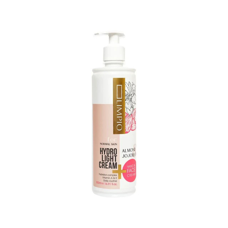 کرم مرطوب کننده روغن جوجوبا و بادام لیمپیو 500ml