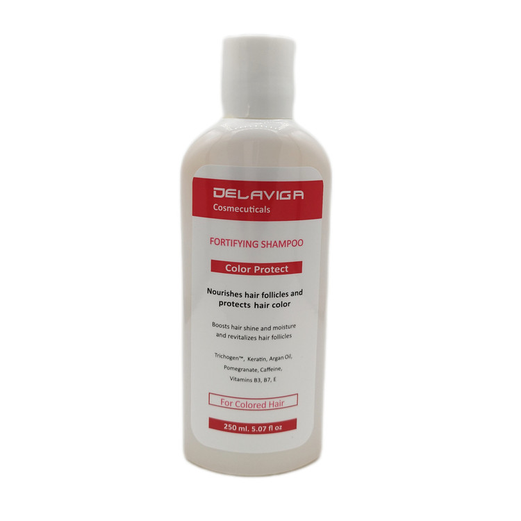 شامپو تقویت کننده موهای رنگ شده دلاویگا 250ml