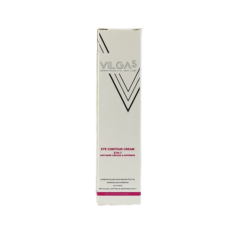 کرم دور چشم 2 کاره ضد پف و تیرگی ویلگاس 15ml