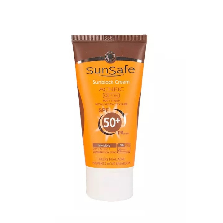 فلوئید ضد آفتاب فاقد چربی SPF50 سان سیف