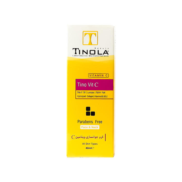 کرم روشن کننده ویتامین C تینولا 40ml