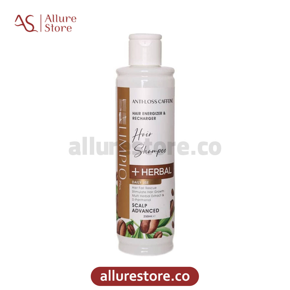 شامپو ضد ریزش لیمپیو حاوی کافئین 250ml