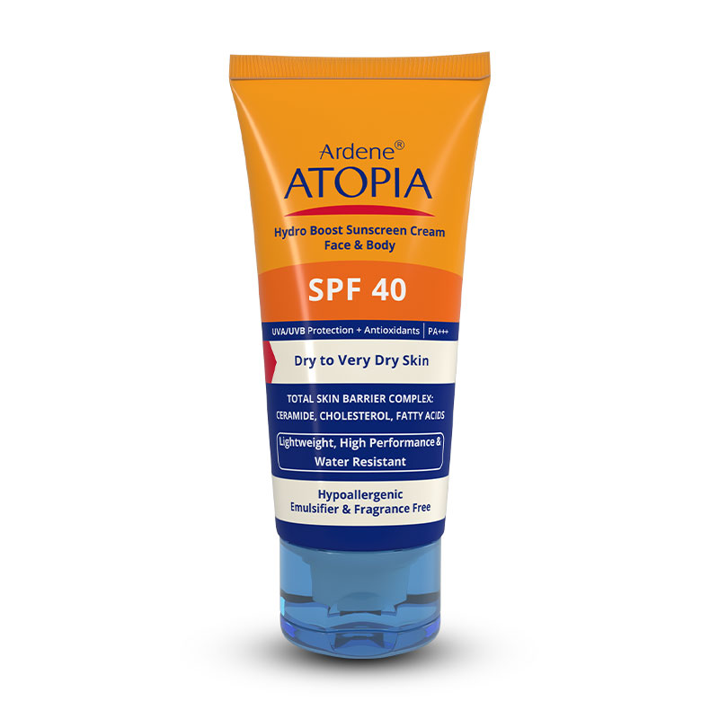 کرم ضد آفتاب رطوبت رسان آتوپیا آردن حجم 50ml