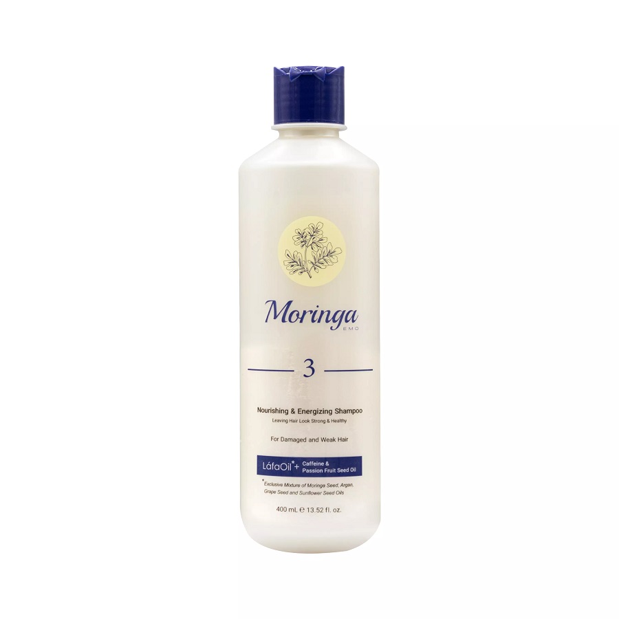 شامپو مغذی و انرژی بخش 3 مورینگا 400ml