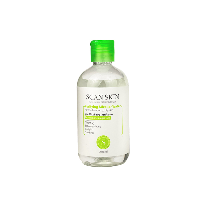 محلول پاک کننده آرایش اسکن اسکین مخصوص پوست چرب 250ml